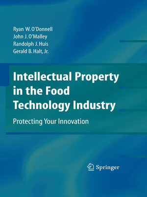 cover image of Intellectual Property in the Food Technology Industry